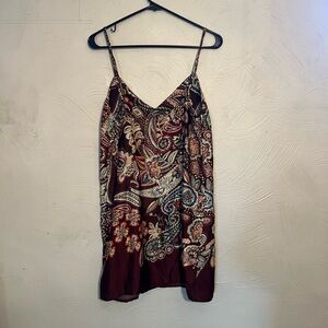 Nasty Gal paisley dress. Size 8. Bought new. Never worn.